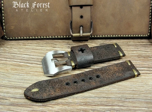 BF15 Vintage Traditional Style Strap size 22mm/24mm/26mm/28mm